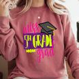 Miss 5th Grade Shirt 5 Grad Kids Girl Graduation School Comfort Colors Sweatshirt Crimson