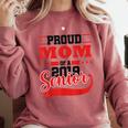 Mom Class Of 2019 Senior Graduation T-Shirt High School Comfort Colors Sweatshirt Crimson