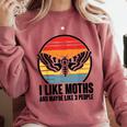 I Like Moths And Maybe 3 People Insect Moth Lovers Introvert Comfort Colors Sweatshirt Crimson I Like Moths And Maybe 3 People Insect Moth Lovers Introvert Comfort Colors Sweatshirt Crimson
