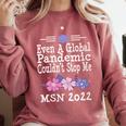 MSN Masters Science In Nursing Nurse Graduation 2022 Comfort Colors Sweatshirt Crimson