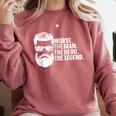 Murse Male Nurse Student Man Nurses Murse RN Graduation Week Comfort Colors Sweatshirt Crimson