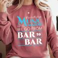 Music Major Student Pun Graduation Comfort Colors Sweatshirt Crimson