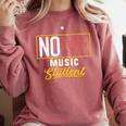 Music Major Student Shirt Graduation College Comfort Colors Sweatshirt Crimson