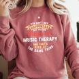 Music Therapy Major Student Shirt Graduation Comfort Colors Sweatshirt Crimson