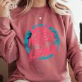 You Need To Leave Introvert Mood Space Comfort Colors Sweatshirt Crimson