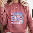Nonbinary Emo Introvert Pride Trendy Mystic Teen Goth Style Comfort Colors Sweatshirt Crimson Nonbinary Emo Introvert Pride Trendy Mystic Teen Goth Style Comfort Colors Sweatshirt Crimson