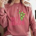 Not a Hugger Sarcastic Introvert Cactus Theme Women Comfort Colors Sweatshirt Crimson Not a Hugger Sarcastic Introvert Cactus Theme Women Comfort Colors Sweatshirt Crimson
