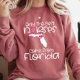 Nurse Florida RN CNA LPN Nursing Student Graduation Comfort Colors Sweatshirt Crimson