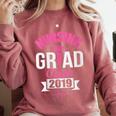 Nursing School Graduation Class Of 2019 RN Student Comfort Colors Sweatshirt Crimson