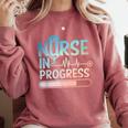 Nursing Student Art Men Women NICU Graduation Future Nurse Comfort Colors Sweatshirt Crimson