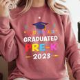 I Officially Graduated Pre-k Graduation Pre k Class 2023 Kid Comfort Colors Sweatshirt Crimson