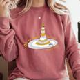 Oh The Places You’Ll Go 2025 Graduation Comfort Colors Sweatshirt Crimson