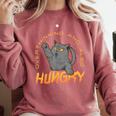 Overthinking And Also Hungry Introverted Overthinker Comfort Colors Sweatshirt Crimson Overthinking And Also Hungry Introverted Overthinker Comfort Colors Sweatshirt Crimson