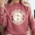 I Passed The Bar Exam For Law School Graduation Comfort Colors Sweatshirt Crimson