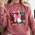 Peace Out 2nd Grade Graduation Last Day School Second Grade Comfort Colors Sweatshirt Crimson
