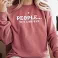 People Not A Big Fan Introvert Comfort Colors Sweatshirt Crimson People Not A Big Fan Introvert Comfort Colors Sweatshirt Crimson