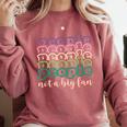 People Not a Big Fan Sarcastic Introvert Humor Comfort Colors Sweatshirt Crimson People Not a Big Fan Sarcastic Introvert Humor Comfort Colors Sweatshirt Crimson