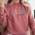 Pharmacist Graduation PharmD Class Of 2024 Pharmacy Grad Comfort Colors Sweatshirt Crimson