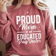 Pharmacy Graduation Pharmacist Educated Drug Dealer Mom Comfort Colors Sweatshirt Crimson