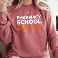 Pharmacy Student Graduation Survivor Shirt Comfort Colors Sweatshirt Crimson