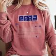 PharmD Pharmacy School Graduation Comfort Colors Sweatshirt Crimson