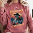 Plague Doctor Introvert Sarcastic Social Distancing Expert Comfort Colors Sweatshirt Crimson