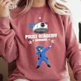 Police Academy Graduate Shirt Police Academy Graduation Gift Comfort Colors Sweatshirt Crimson