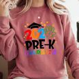 Pre-K Graduate 2025 Preschool Graduation Class Of 2025 Kids Comfort Colors Sweatshirt Crimson