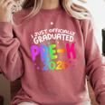 Pre-K Graduation Class Of 2026 Pre-K Graduated 2026 Comfort Colors Sweatshirt Crimson
