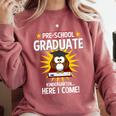 Pre K Graduation Shirt 2019 PreSchool Graduate Toddler Comfort Colors Sweatshirt Crimson