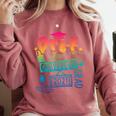 Pre-K Prek3 Prek4 Graduate Quarantine Preschool Graduation Comfort Colors Sweatshirt Crimson