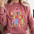Pre School Graduation Idea Brother & Preschool Graduation Comfort Colors Sweatshirt Crimson