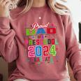 Pre School Graduation Idea For Dad & Preschool Graduation Comfort Colors Sweatshirt Crimson