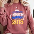 Pre School Graduation Shirts Graduate Grad 2018 Comfort Colors Sweatshirt Crimson