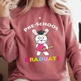 Preschool Graduate Kids T Shirt Pre-K Graduation Comfort Colors Sweatshirt Crimson