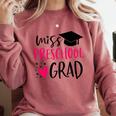 Preschool Graduation Shirt For Girl 2019 Miss Preschool Grad Comfort Colors Sweatshirt Crimson