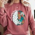 Probably Anxious Mental Health Quote Introverts People Comfort Colors Sweatshirt Crimson Probably Anxious Mental Health Quote Introverts People Comfort Colors Sweatshirt Crimson