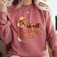 Prom Squad 2026 Cute Senior Class Of 2026 Graduation Party Comfort Colors Sweatshirt Crimson