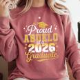 Proud Abuelo Of a Class Of 2026 Graduate Senior Graduation Comfort Colors Sweatshirt Crimson