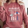 Proud Air Force Brother-In-Law US Air Force Graduation Comfort Colors Sweatshirt Crimson