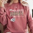 Proud Army Brother-In-Law US Army Graduation Brother-In-Law Comfort Colors Sweatshirt Crimson