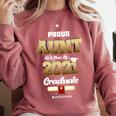 Proud Aunt Of Class Of 2021 T Shirt Class 2021 Graduation Comfort Colors Sweatshirt Crimson