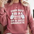 Proud Brother Of 2022 Graduate Class Of 2022 Graduation Comfort Colors Sweatshirt Crimson