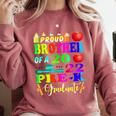 Proud Brother Of 2022 Pre K Graduate Graduation Comfort Colors Sweatshirt Crimson