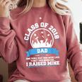 Proud Dad Of A Class Of 2018 Graduate TShirt Graduation Comfort Colors Sweatshirt Crimson