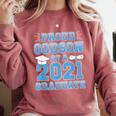 Proud Godson Of a 2021 Graduate School Graduation Family Comfort Colors Sweatshirt Crimson