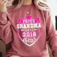 Proud Grandma Of a 2018 Grad Graduation Family Comfort Colors Sweatshirt Crimson