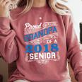 Proud Grandpa Of 2018 Senior T-Shirt Student Graduation Comfort Colors Sweatshirt Crimson