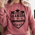 Proud Grandpa Of a Kindergarten Grad Graduation Shirt Comfort Colors Sweatshirt Crimson