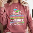 Proud Great Grandma Of Kindergarten Graduate 2024 Graduation Comfort Colors Sweatshirt Crimson